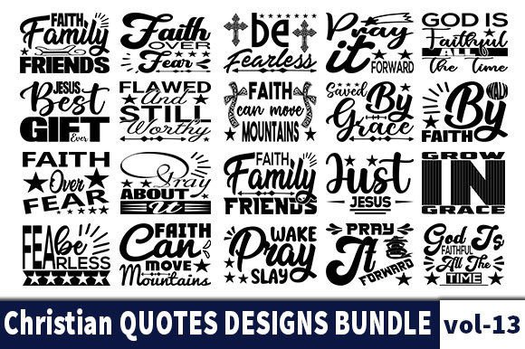 20 Christian Designs Bundle