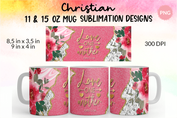 Christian Mug Wrap Love One Another Png