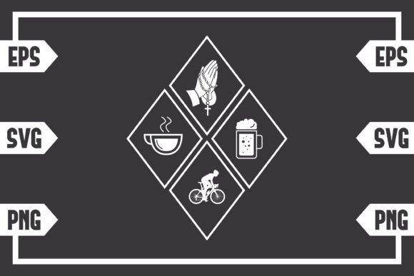 Coffee Jesus Beer and Guy Cycling Crafts