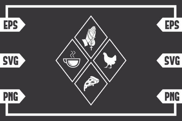 Coffee Jesus Pizza and Hen Crafts