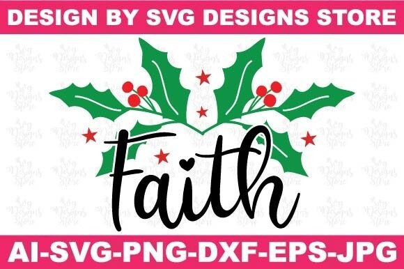 Faith Christian Svg Png Design for Crafts