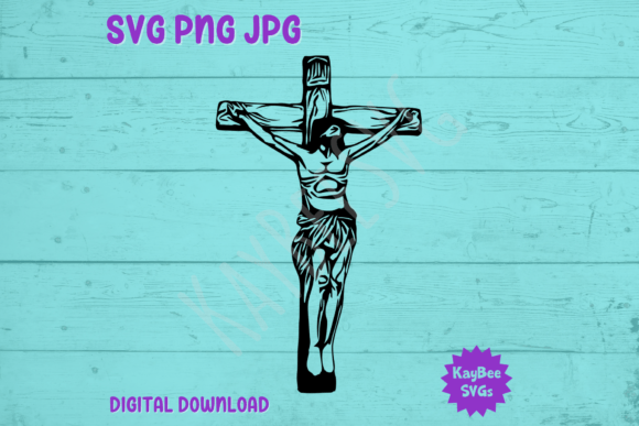 Jesus Christ Crucifixion Crucifix SVG & Crafts