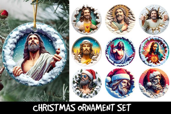 Jesus Christ Ornament Bundle & Crafts