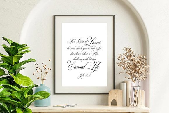 Scripture and Christian Phrases for Print Templates